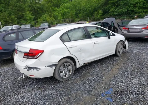 2013 Honda Civic Lx from USA, damaged, VIN 19XFB2F52DE257421